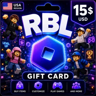 🎁 RBL Gift Card $15 USD | USA