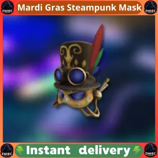 Mardi Gras Steampunk Mask | RBL Prime Gaming
