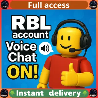 RBL Account Voice Chat ON | 18+ | No need VPN
