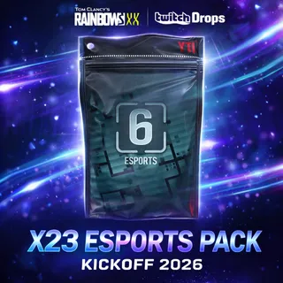 X23 Esports Pack KickOff 2026| Twitch Drops Tom Clancys Rainbow Six Siege