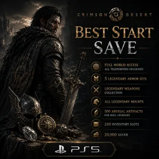 Crimson Desert Playstation 5 | Best Start Mod Safe