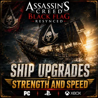Ship Upgrades | Strength and speed - 17 Pieces | Assassin's Creed Black Flag Resynced [ PC/PS/XBOX ]