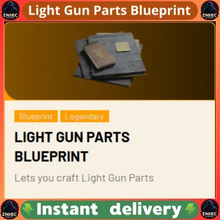 Light Gun Parts Blueprint | ARC Raiders