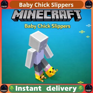Baby Chick Slippers | Minecraft