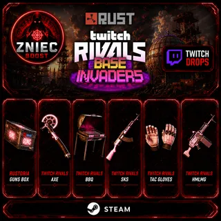 Round 50 | Base Invaders | 6 Skins | Rust Twitch Drops