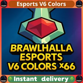 Brawlhalla Esports V6 Colors X66