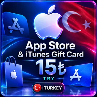App Store & iTunes Gift Card ₺15 TRY | TURKEY