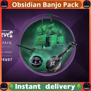 Obsidian Banjo Pack | Sea Of Thieves