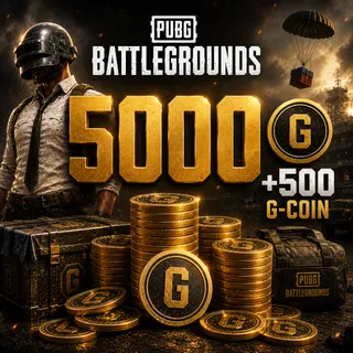PUBG: Battlegrounds 5000 + 500 G-Coin