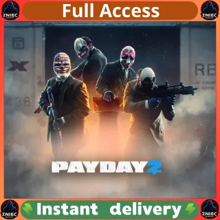 [ Epic Games ] PAYDAY 2  | Complete Data Change