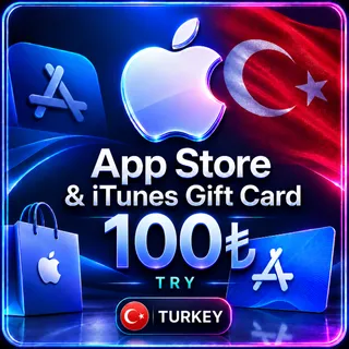 App Store & iTunes Gift Card ₺100 TRY | TURKEY
