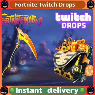 Treat Ax Pickaxe | Treat Bag Back Bling | TwitchCon 2025 | Twitch Con 10 Sprey | Fortnite Twitch Drops