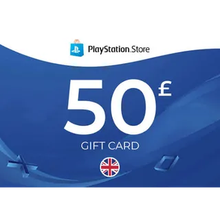 50 GBP PlayStation Store