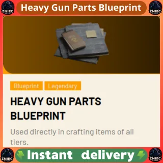 Heavy Gun Parts Blueprint | ARC Raiders