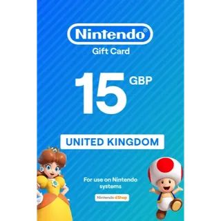 15 GBP Nintendo eShop
