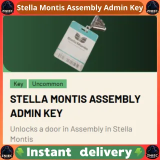 Stella Montis Assembly Admin Key | ARC Raiders