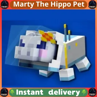 Marty The Hippo Pet - Minecraft Walmart Skyward Java Experience