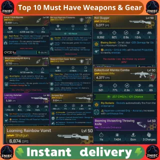 Top 10 Must Have Weapons Gear | Borderlands 4