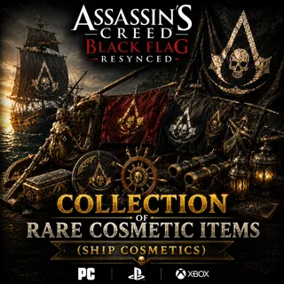 Ship Customization (Ship Cosmetics) | Unique sails and bows - 135 Pieces | Assassin's Creed Black Flag Resynced [ PC/PS/XBOX ]