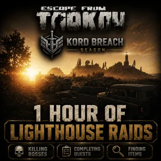 1 Hour Of Lighthouse Raids [ Escape from Tarkov Kord Breach Season 1 ] Killing bosses | Completing quests | Finding items
