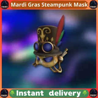 Mardi Gras Steampunk Mask | RBL Prime Gaming