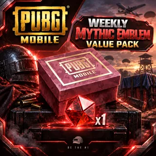 PUBG Mobile Weekly Mythic Emblem Value Pack