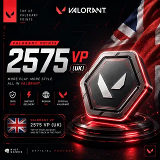 Valorant 2575 VP