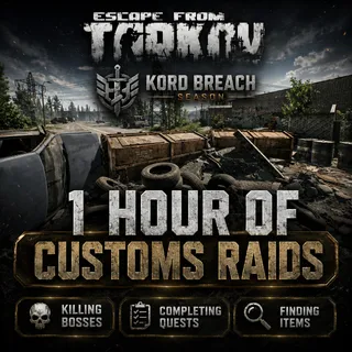 1 Hour Of Customs Raids [ Escape from Tarkov Kord Breach Season 1 ] Killing bosses | Completing quests | Finding items