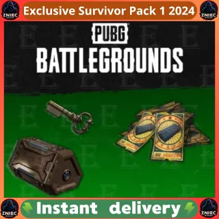 PUBG Exclusive Survivor Pack 1 2024 | Playerunknowns Battlegrounds | XBOX