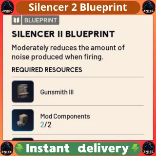 Silencer 2 Blueprint - ARC Raiders