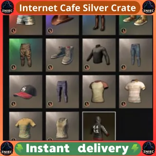 Internet Cafe - Silver Crate | PUBG