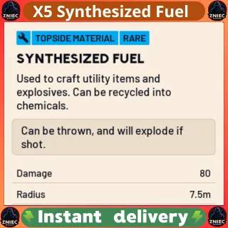 X5 Synthesized Fuel - ARC Raiders