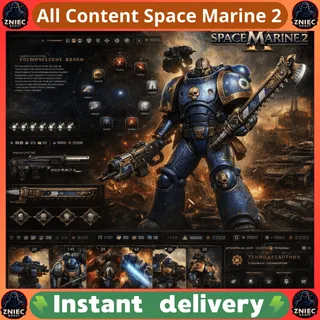 All Content In The Game | PVP |  PVE |  DLS |  SIEGE | EVERYTHING UPGRADED TO 100% | Space Marine 2 [PC/PS/XBOX]