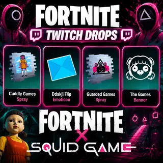 Fortnite Squid Game | Fortnite Twitch Drops