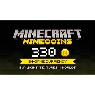 Minecraft | 330 Minecoins | Global Key