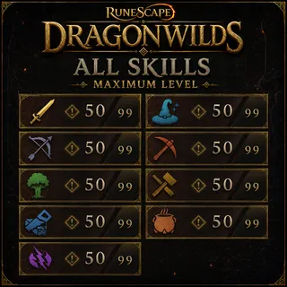 All Skills Maximum LvL 50 | RuneScape: Dragonwilds