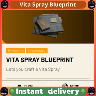Vita Spray Blueprint | ARC Raiders