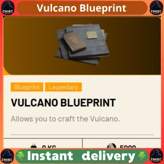 Vulcano Blueprint | ARC Raiders