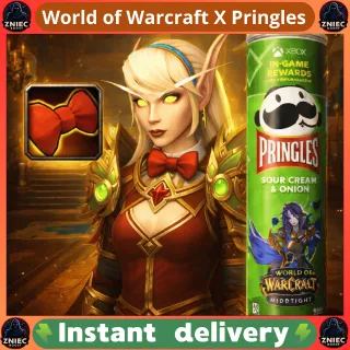 Bow Tie Cosmetic ( Transmog ) | World of Warcraft X Pringles