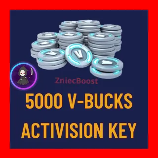 𓆩🖤𓆪 Fortnite V-Bucks 5000 - Epic Activision Key (Global) 𓆩🖤𓆪