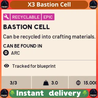 X3 Bastion Cell - ARC Raiders