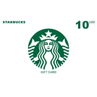 10 USD Starbucks
