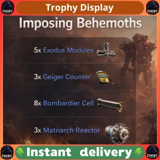 Trophy Display 5/5 | Imposing Behemoths | ARC Raiders