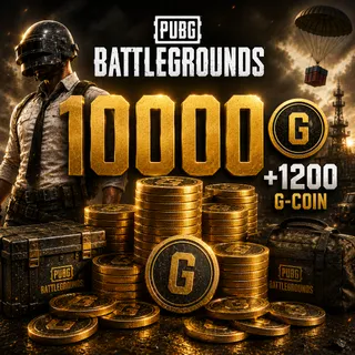 PUBG: Battlegrounds 10000 + 1200 G-Coin