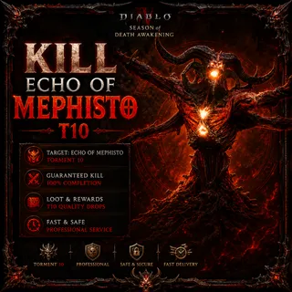 [S14] Kill Echo of Mephisto [T10] Torment 10