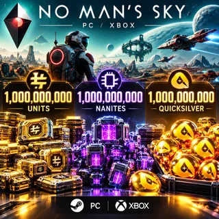 No Man's Sky 1 000 000 000 Currency | Quicksilver + Nanites + Units