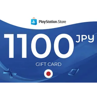 1100 JPY PlayStation Store