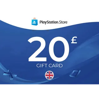 20 GBP PlayStation Store