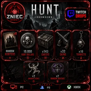 8 Random Hunters + 143 Crates + 32 Skins | Twitch Drops Hunt: Showdown