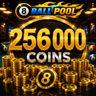 256 000 Coins | 8 Ball Pool